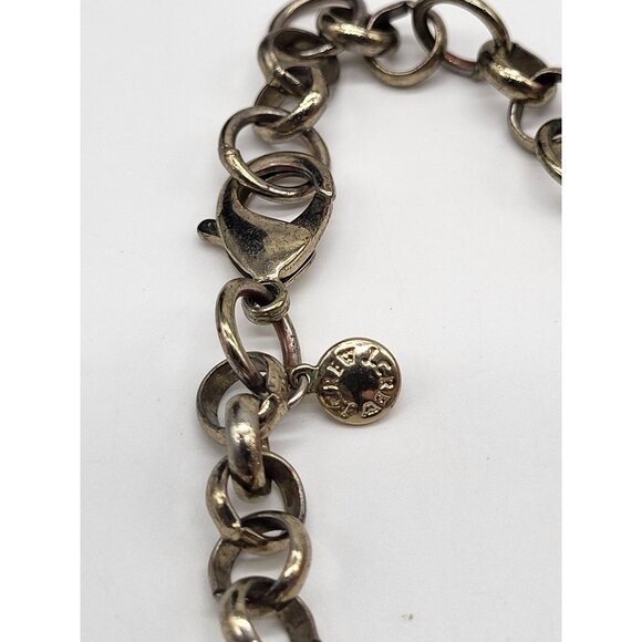 J. Crew Bold Colorful Chunky Statement Necklace Jewel Tones Blue Clear Fuchsia - Picture 5 of 12